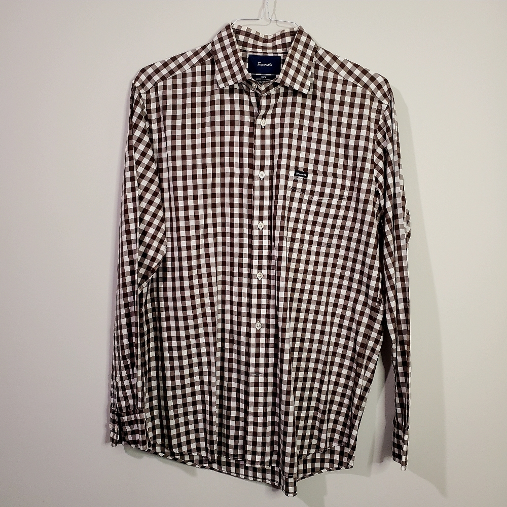 Faonnable Button Down Shirt - image 1
